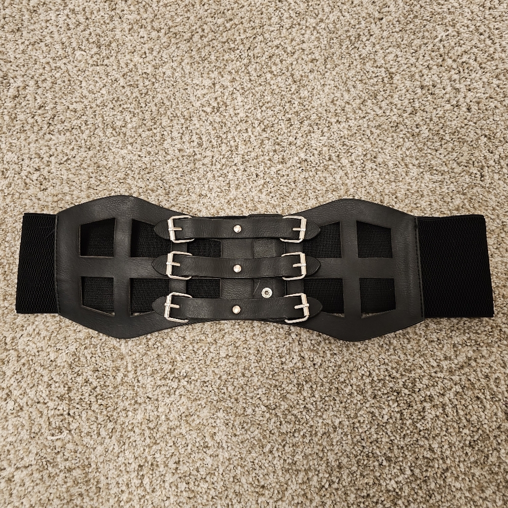 Torrid Elastic Strappy Waist Belt Sz 2